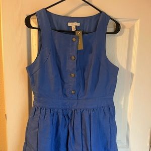 J. Crew dress, size 6, cornflower blue